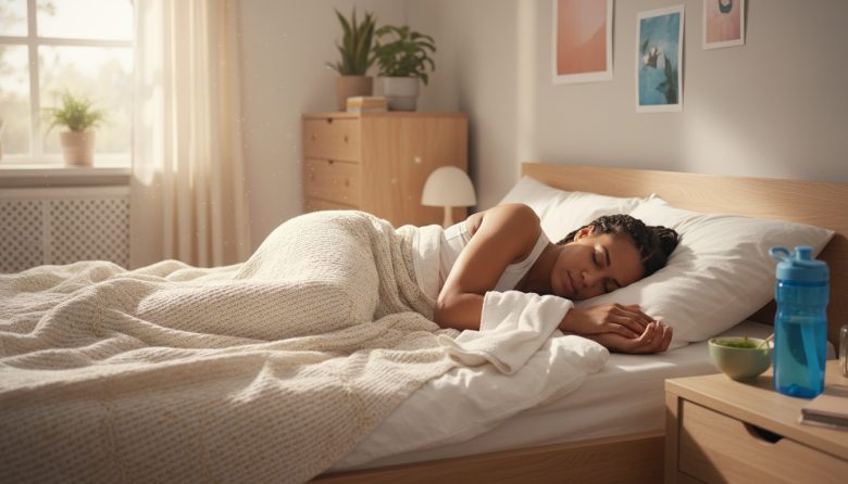 Post-Workout Recovery Sleep Routine for Athletes